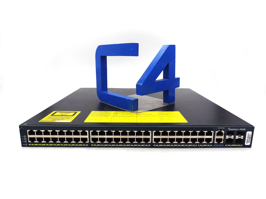 CISCO WS-C4948 CATALYST 4948 48PORT 101001000 +