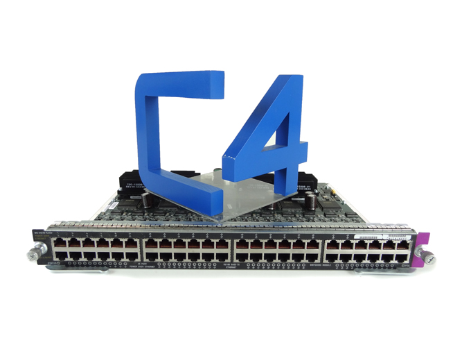 CISCO WS-X4248-RJ45V Catalyst 4500 48-port PoE Switch Module