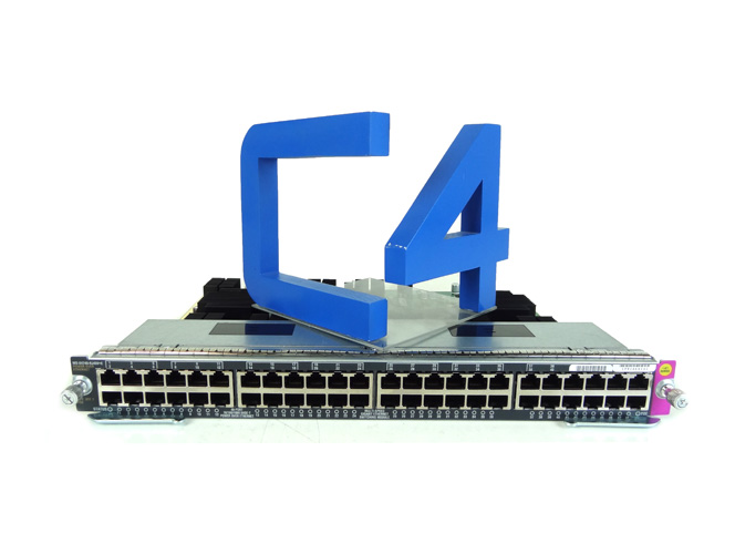 CISCO WS-X4748-RJ45-E CATALYST 4500 E-SERIES 48 PORT
