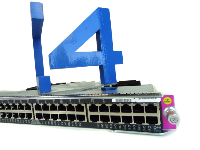 CISCO WS-X4748-RJ45-E CATALYST 4500 E-SERIES 48 PORT