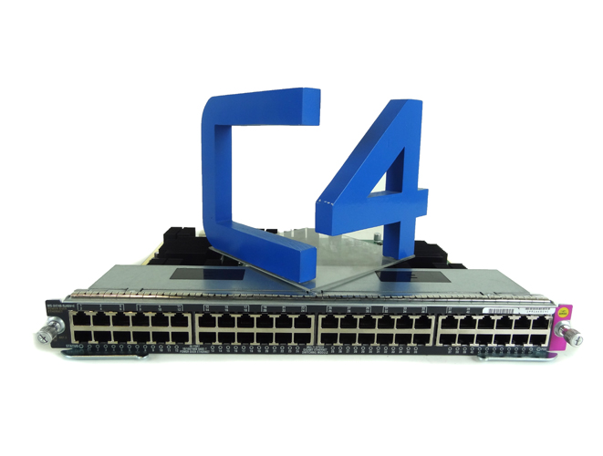 CISCO WS-X4748-RJ45V+E CISCO 4500-E 48PT POE+ 1000BT CARD