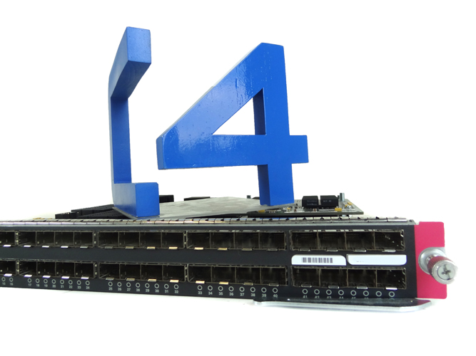 CISCO WS-X6748-SFP HIGH PERFORMANCE MIXED MEDIA GIGABIT ETHERNET INTERFACE MODULE - SWITCH - MANAGED - 48 X GIGABIT SFP - PLUG-IN MODULE - FOR CATALYST 6500, 6503, 6506, 6509, 6509-NEB, 6513 