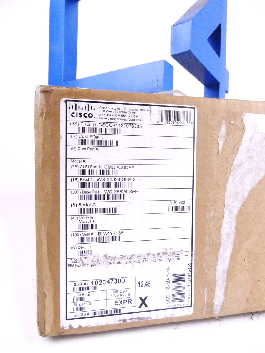 CISCO WS-X6824-SFP-2T CATALYST 6500 24XGIGE MOD: FABRIC