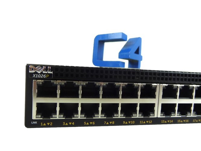 DELL X1026P Smart Web Managed Switch 24 Port 1GBE PoE 463-5538