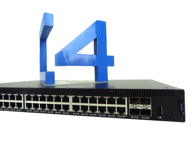 DELL X1052 DELL Smart Web Managed Switch 48 Port 1GBE 463-5911