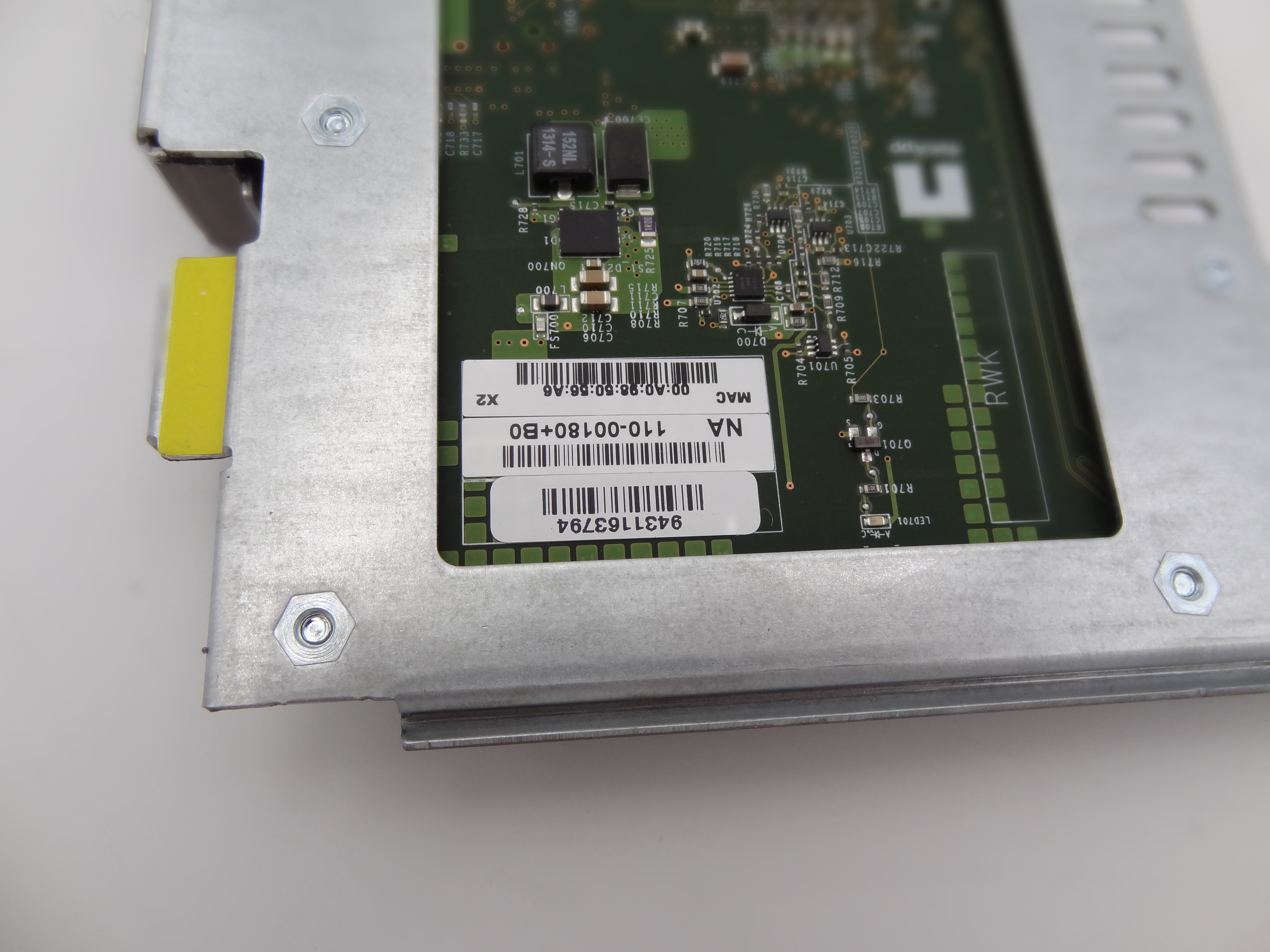 NETAPP X1160A-R6 NETAPP 2 PORT 10GBE MEZZANINE CARD 110-00180