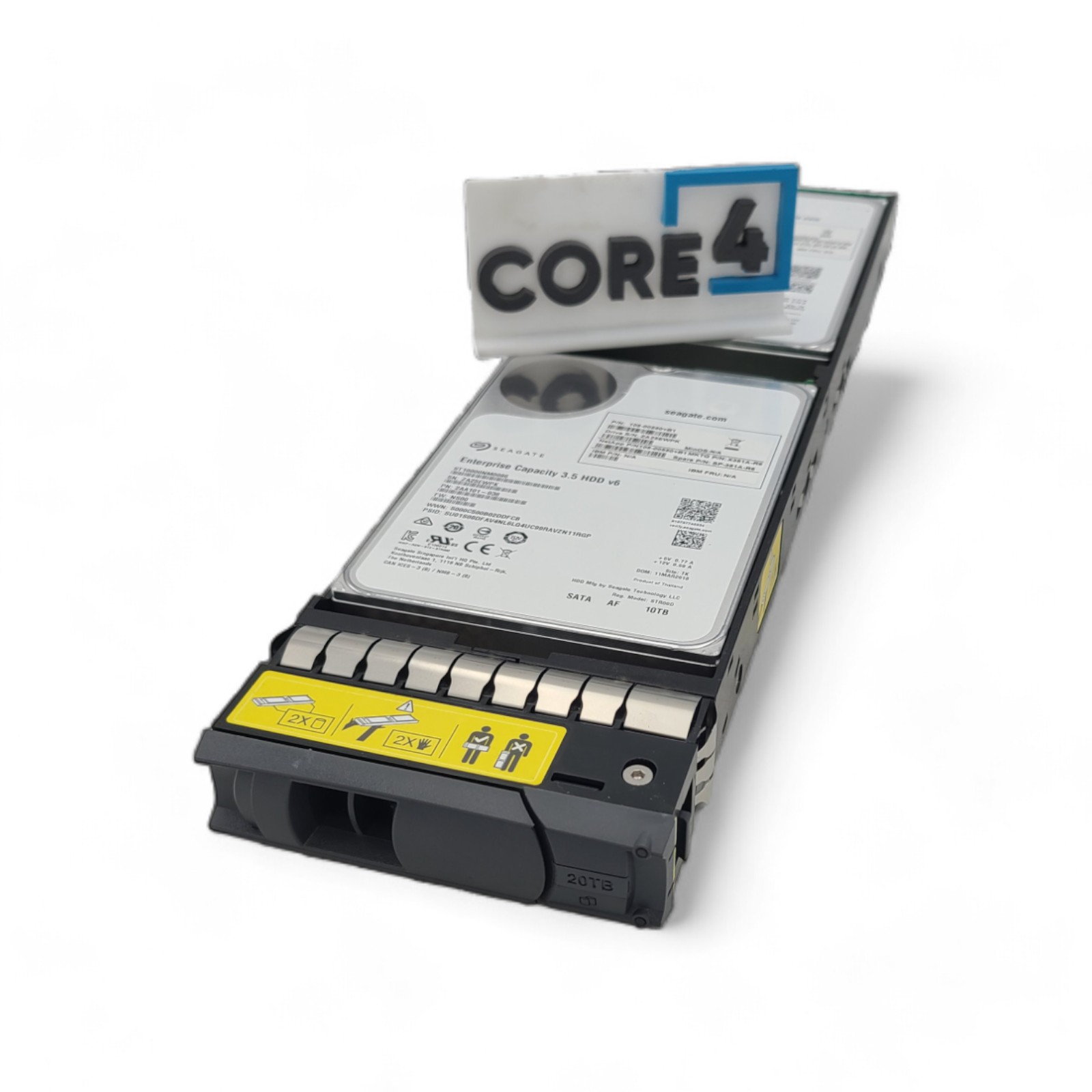 NETAPP X381A NETAPP 20TB (2x 10TB HDD) DS4486 TANDEM DRIVES IN CARRIER