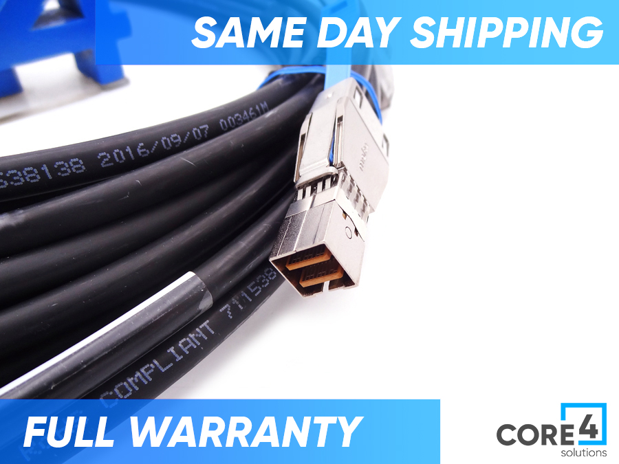 NETAPP X66034A MINI SAS HD TO HD 12GB- 5M CABLE 