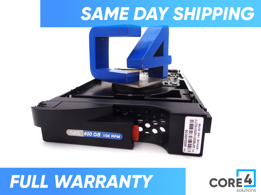 EMC XM2WW 600GB 15K 3.5 SAS DRIVE *New Bulk* - V2-PS15-600, 005049036, 005050940, 118032693-A01