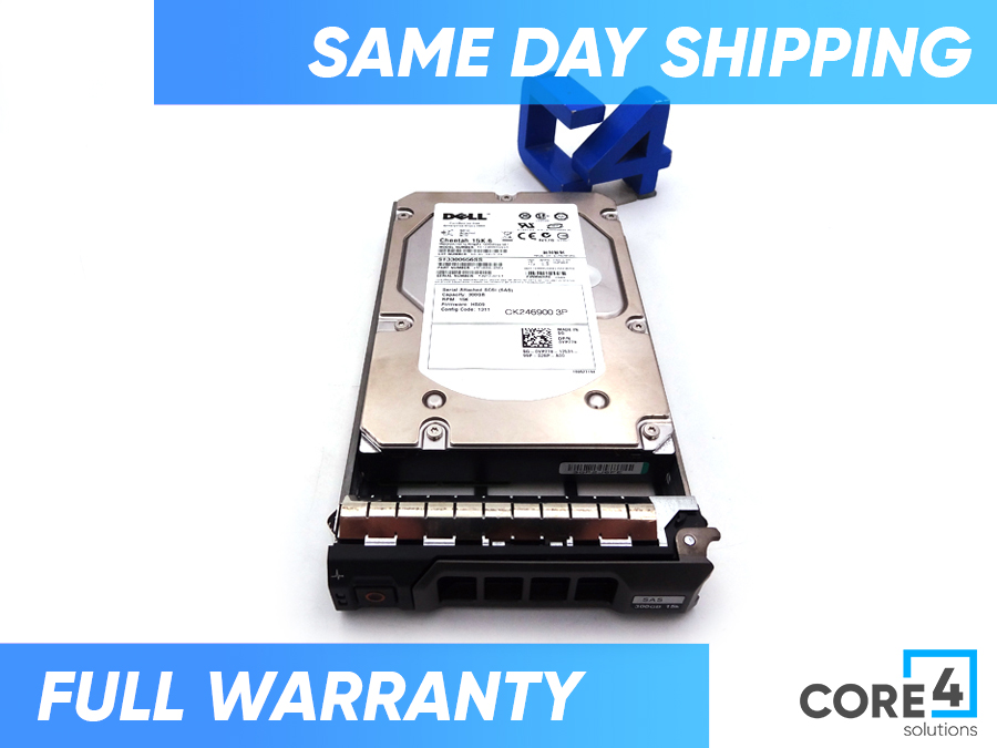 DELL YP778 300GB 15K SAS 3.5 HDD - 341-4461